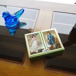 Two Vintage Stacked Playing Cards By Duratone